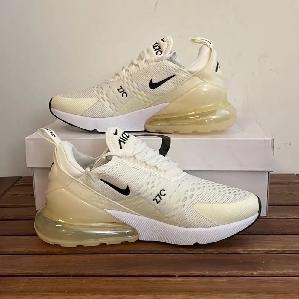 Nike Air Max 270 Sail/Coconut Milk USA Women Size 9.5/UK 7/EU 41(AH6789-124)